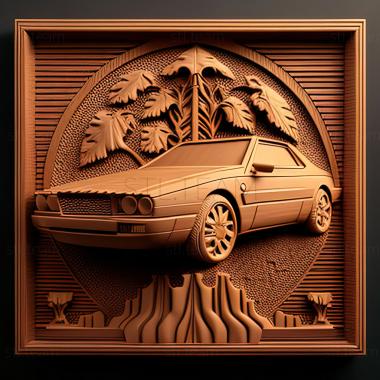 3D модель Maserati Biturbo (STL)